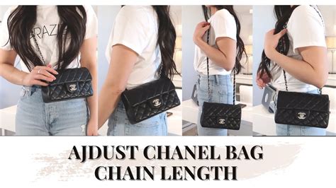 chanel mini flap rectangular how to adjust|Chanel mini flap bag with top handle.